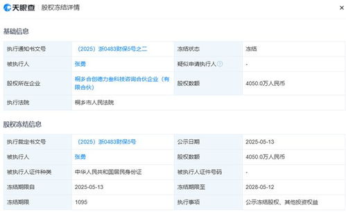 哪吒汽車前CEO張勇4050萬(wàn)元股權(quán)遭凍結(jié)，信息技術(shù)咨詢服務(wù)引關(guān)注